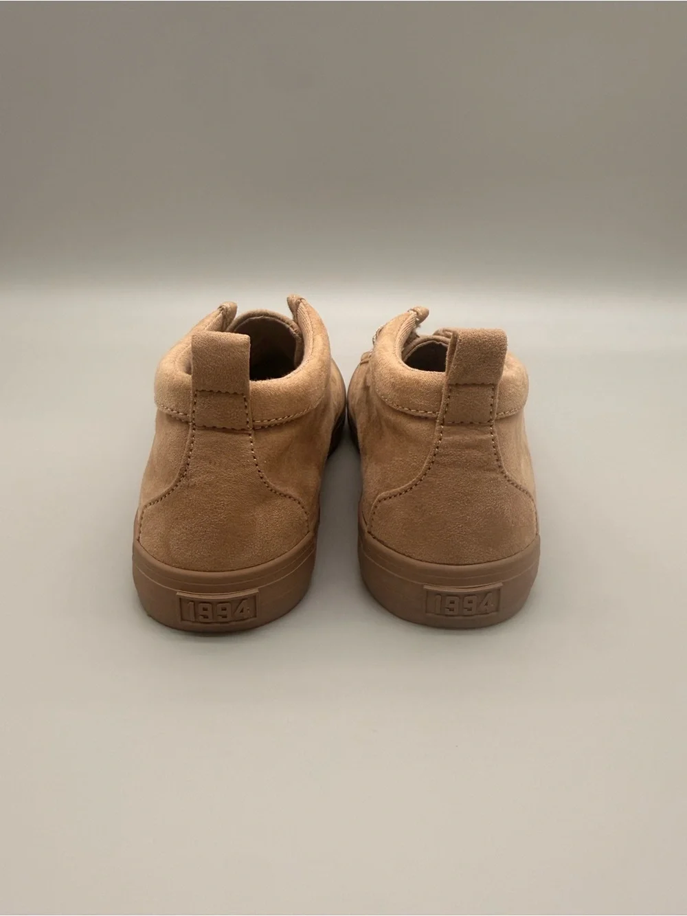 Old Navy Kids Tan Suede Moccasin Sneakers